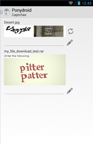 Captchas